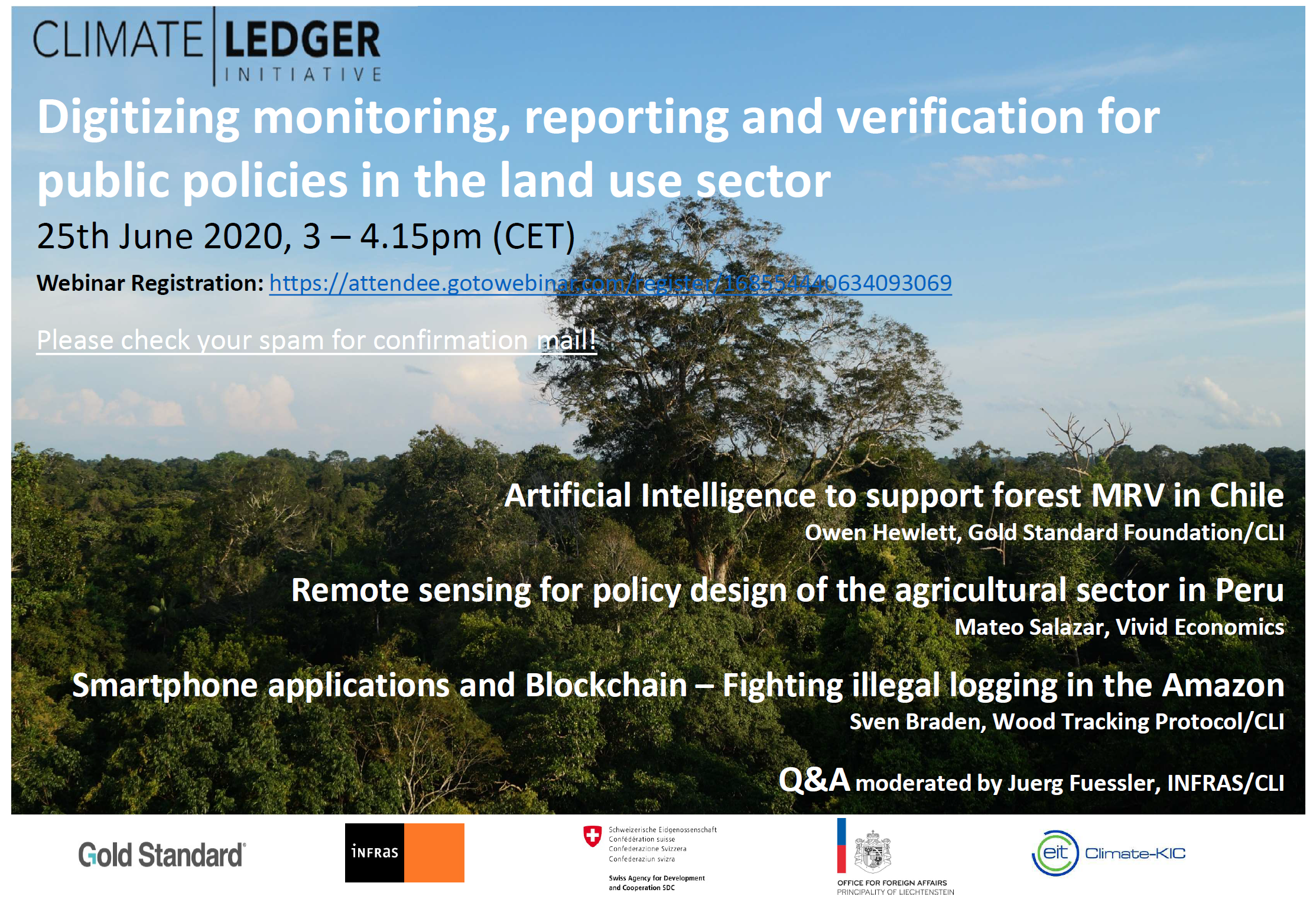Webinar: Digitizing MRV for public policies in the land use sector