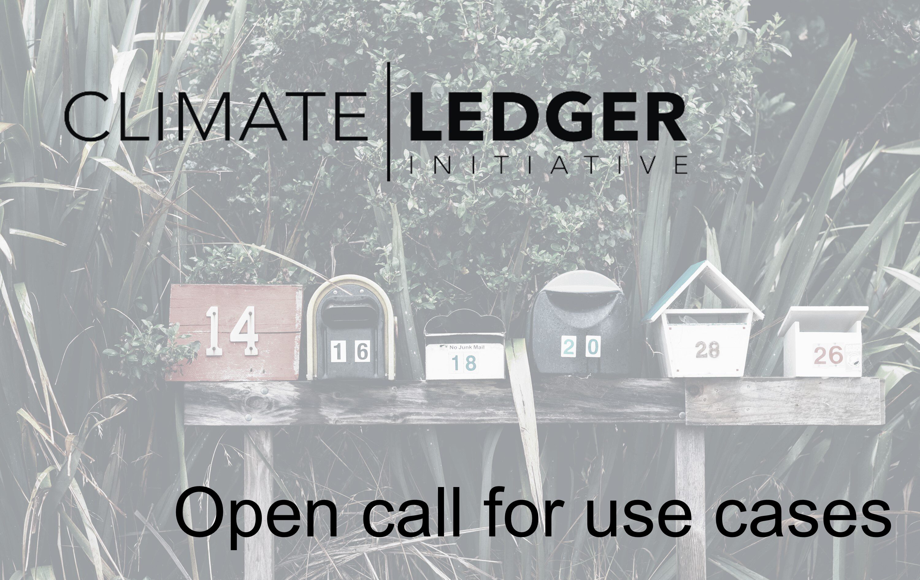 Open call for use cases 2023